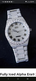 Fully Iced Alpha Era® Diamond Watch