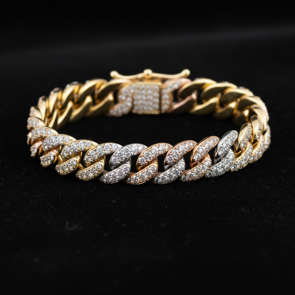 Luxury Customized Multi-Metals Ankle Bracelet