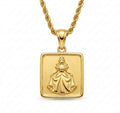 Amun Star 22K, 24K And 18K Yellow Gold Celestial Pendant Necklace
